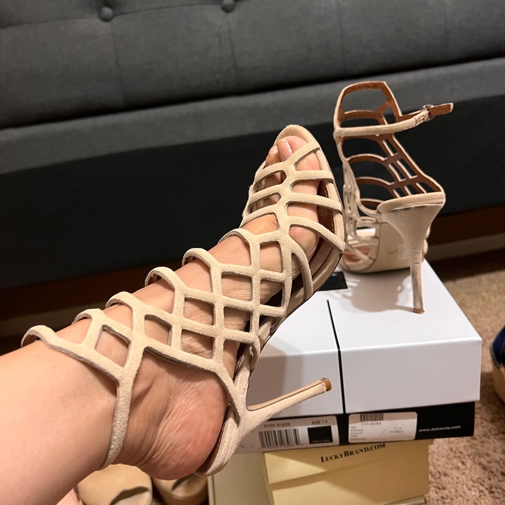 Steve Madden Leather suede Slithur